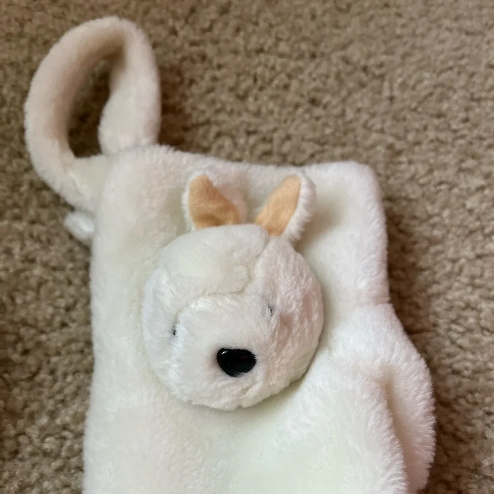NWOT - Mashimaro rabbit mittens gloves- white